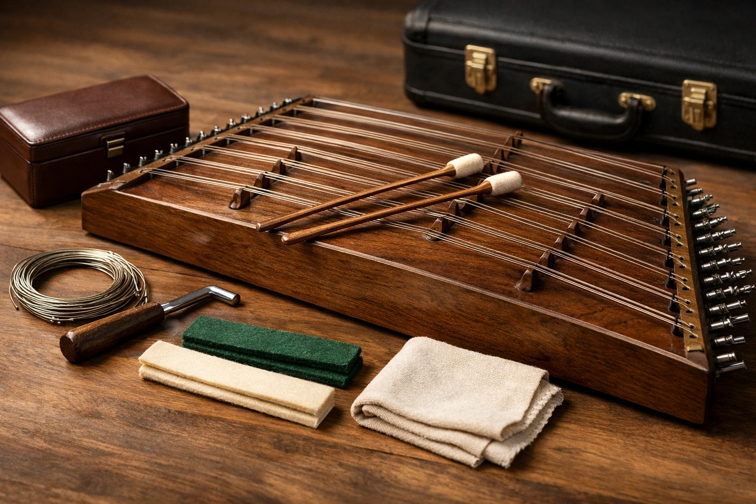 لوازم جانبی ضروری سنتور که هر نوازنده باید داشته باشد