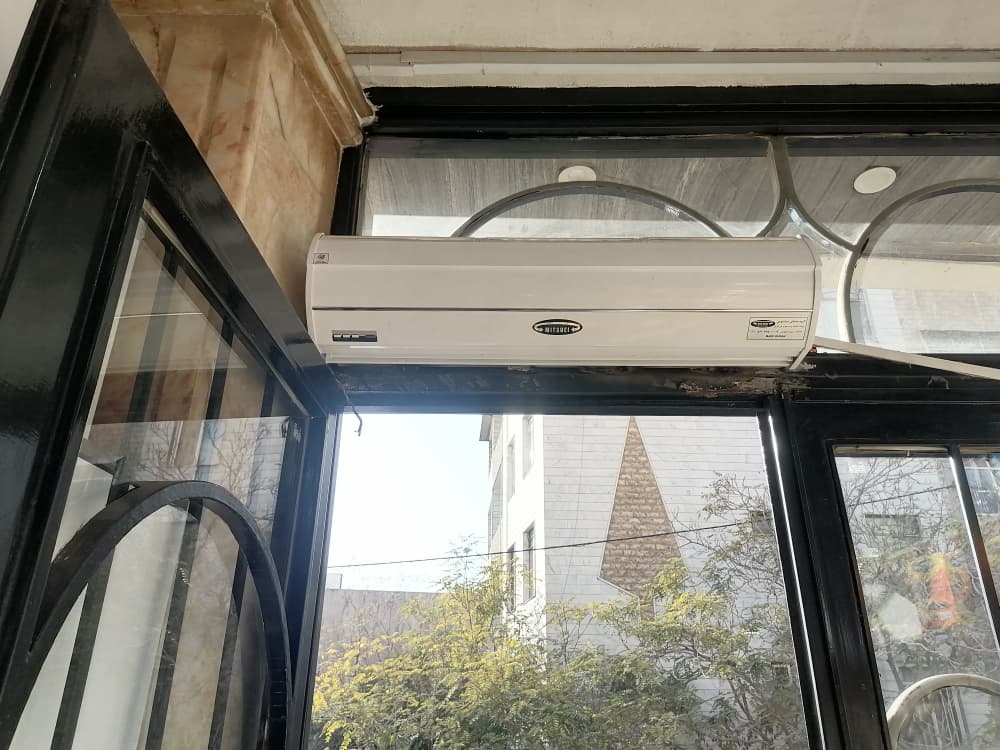 پرده هوا گرمایشی